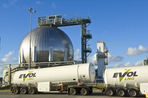 EVOL LNG Tanker LNG Plant Kwinana 1